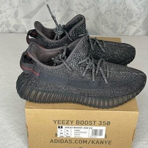 Yeezy Boost 350 V2 Static Black(Reflective)